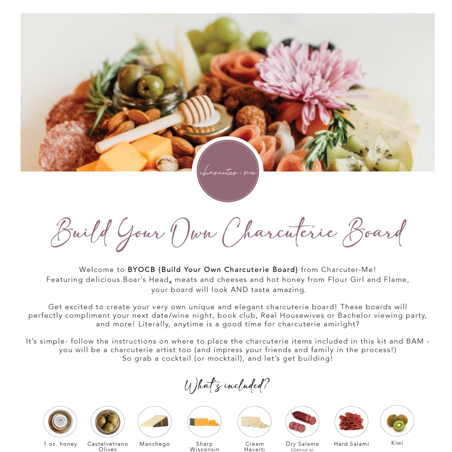 Build Your Own Charcuterie Board Kit